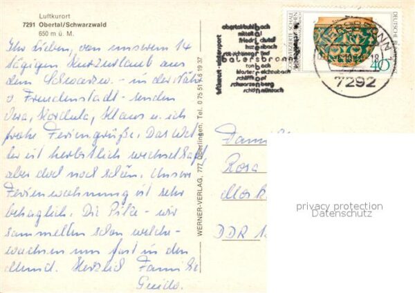 Obertal Baiersbronn Fliegeraufnahme – Bild 2