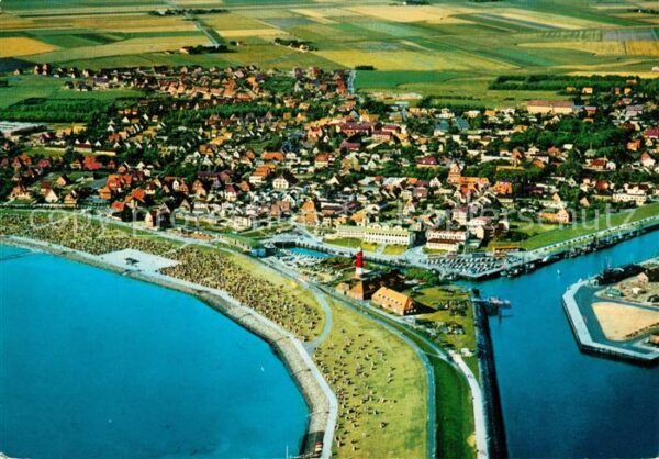 Buesum Nordseebad Fliegeraufnahme