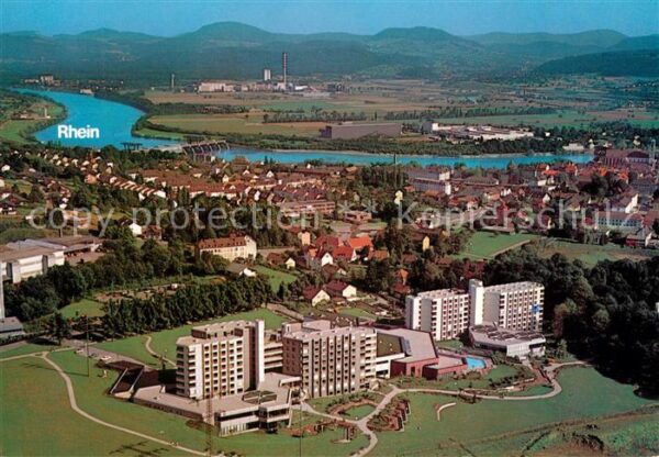 Bad Saeckingen Kurzentrum Fliegeraufnahme