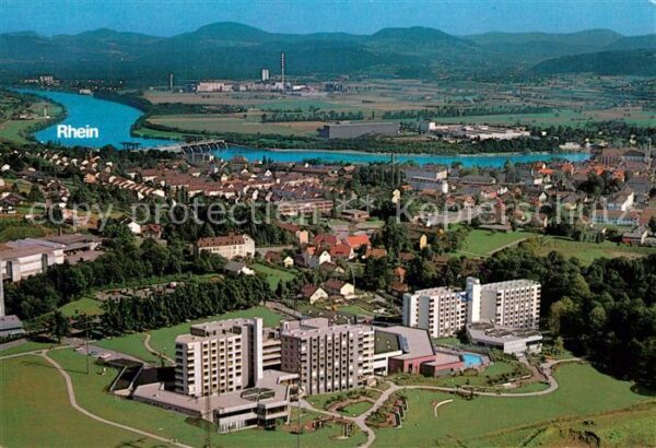 Bad Saeckingen Kurzentrum Fliegeraufnahme