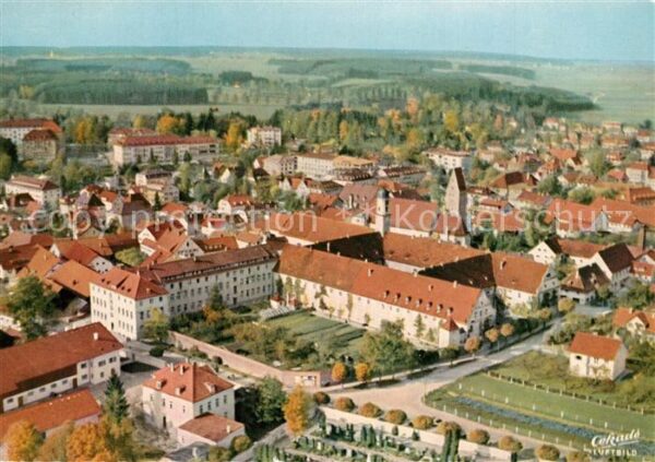 Bad Woerishofen Dominikanerinnen Kloster Fliegeraufnahm