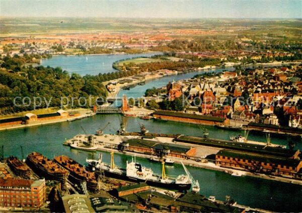 Luebeck Fliegeraufnahme
