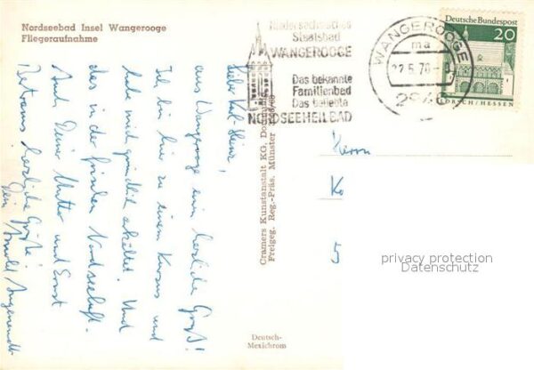 Wangerooge Nordseebad Fliegeraufnahme – Bild 2
