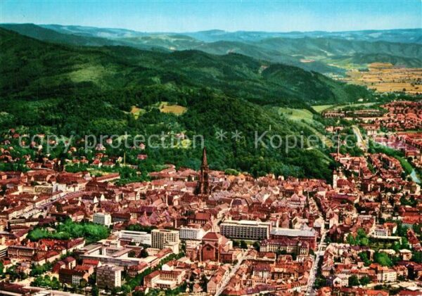 Freiburg Breisgau Fliegeraufnahme