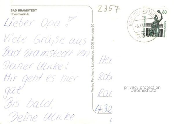 Bad Bramstedt Rheumaklinik Fliegeraufnahme – Bild 2