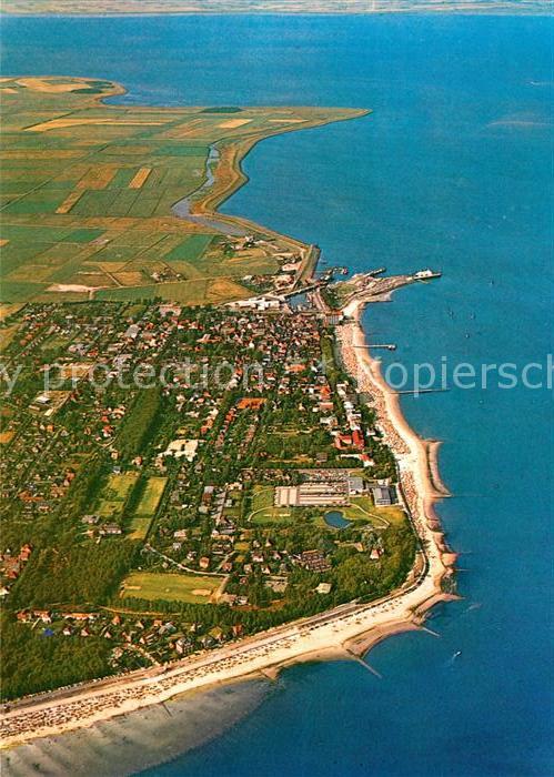 Wyk Foehr Süd und Oststrand Fliegeraufnahme
