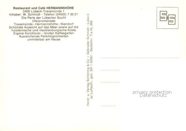 Travemuende Ostseebad Restaurant Cafe Hermannshöhe Fliegerauf – Bild 2