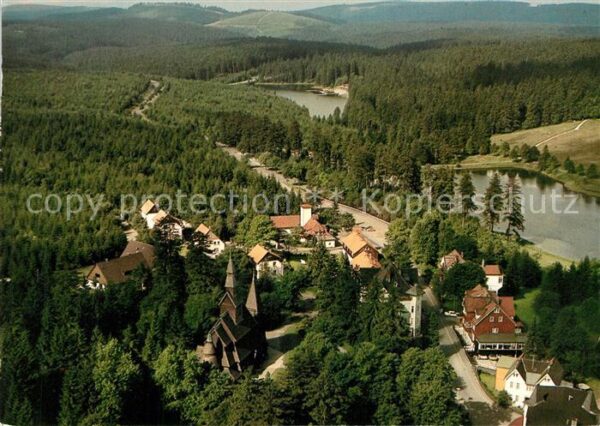 Hahnenklee-Bockswiese Harz Fliegeraufnahme