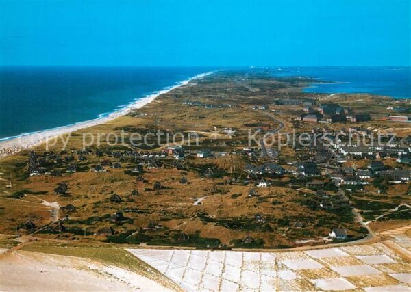 Hoernum Sylt Fliegeraufnahme