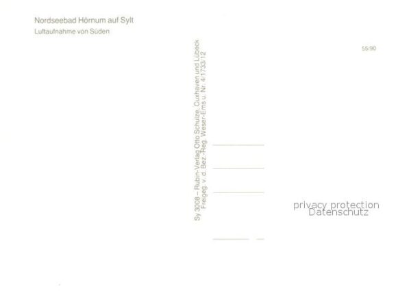 Hoernum Sylt Fliegeraufnahme – Bild 2