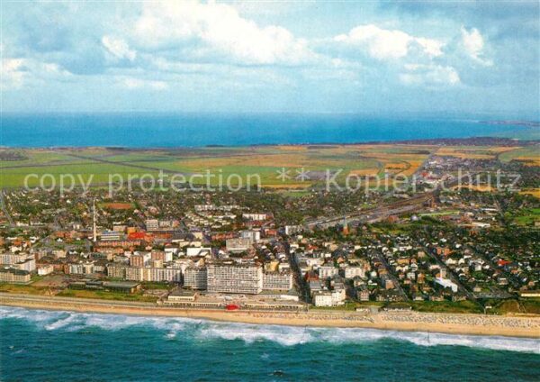Westerland Sylt Fliegeraufnahme