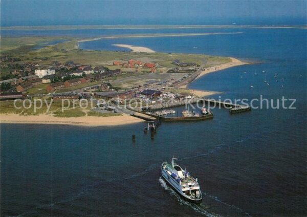Sylt Fliegeraufnahme mit Lister Hafen