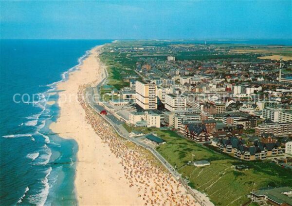 Westerland Sylt Fliegeraufnahme