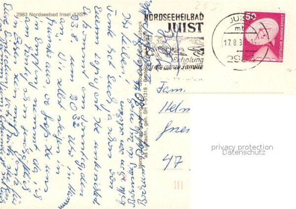 Insel Juist Fliegeraufnahme – Bild 2