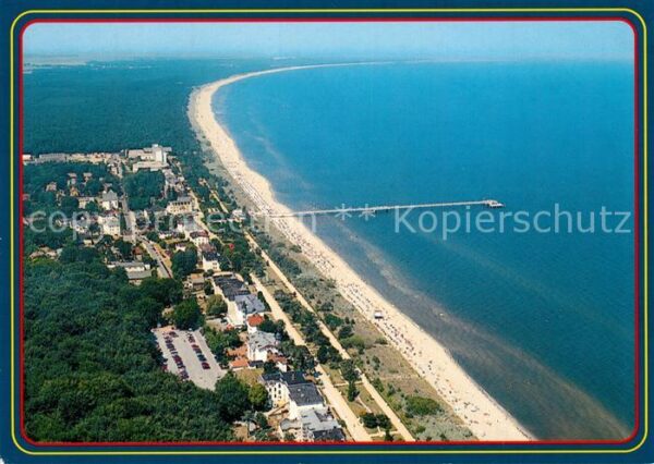 Zinnowitz Ostseebad Fliegeraufnahme