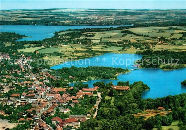Eutin Rosenstadt Fliegeraufnahme