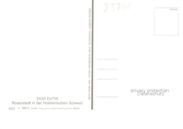 Eutin Rosenstadt Fliegeraufnahme – Bild 2