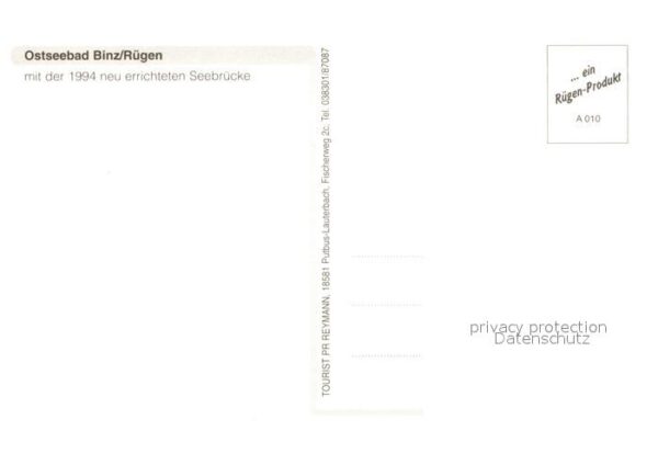 Binz Ruegen Fliegeraufnahme mit Seebrücke – Bild 2