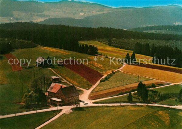 Escheck Gasthof Pension zum Kreuz Fliegeraufnah