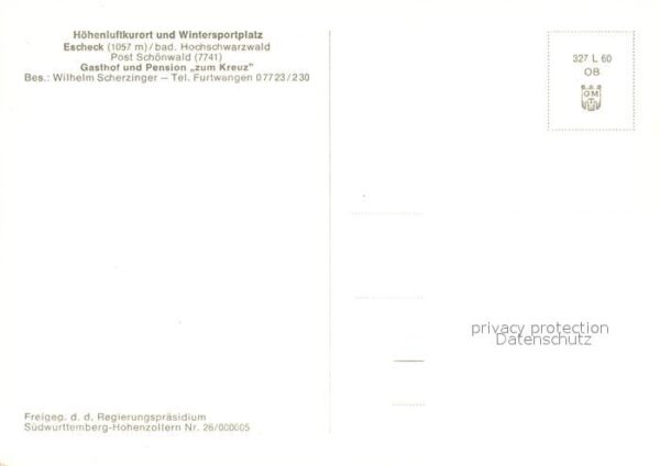 Escheck Gasthof Pension zum Kreuz Fliegeraufnah – Bild 2