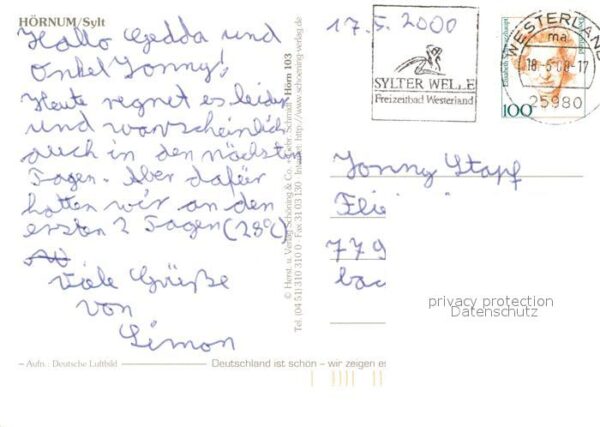 Hoernum Sylt Fliegeraufnahme – Bild 2