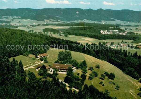 Isny Allgaeu Berghotel Jägerhof Fliegeraufnahme