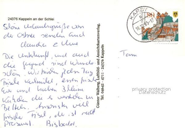 Kappeln Schlei Fliegeraufnahme – Bild 2