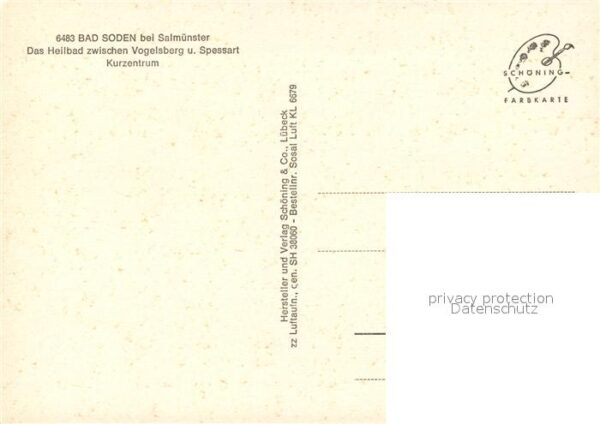 Bad Soden-Salmuenster Kurzentrum Fliegeraufnahme – Bild 2