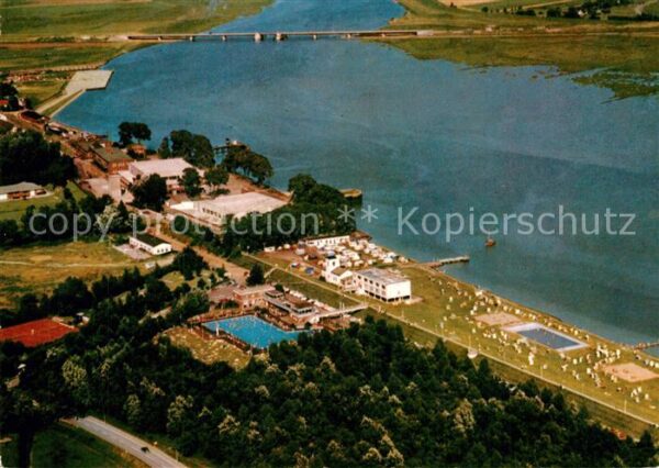 Toenning Nordseebad Fliegeraufnahme