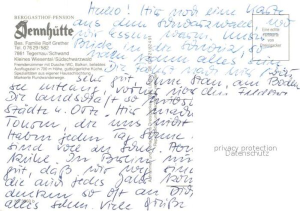 Tegernau Fliegeraufnahme mit Berggasthof Sennhüt – Bild 2
