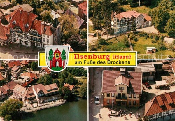 Ilsenburg Harz Stadtmitte Waldhöhe Hotel Zu den roten