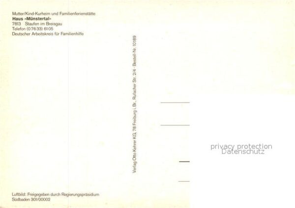 Staufen Breisgau Haus Münstertal Fliegeraufnahme – Bild 2
