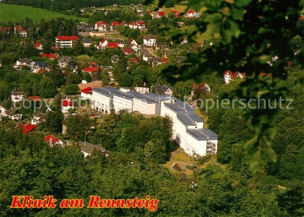 Tabarz Klinik am Rennsteig Fliegeraufnahme