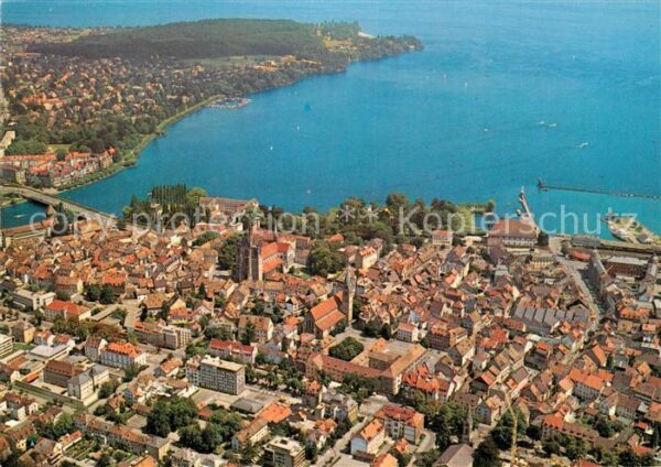 Konstanz Bodensee Fliegeraufnahme
