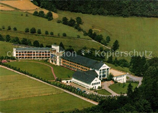 Bad Berleburg Odeborn Klinik Fliegeraufnahme