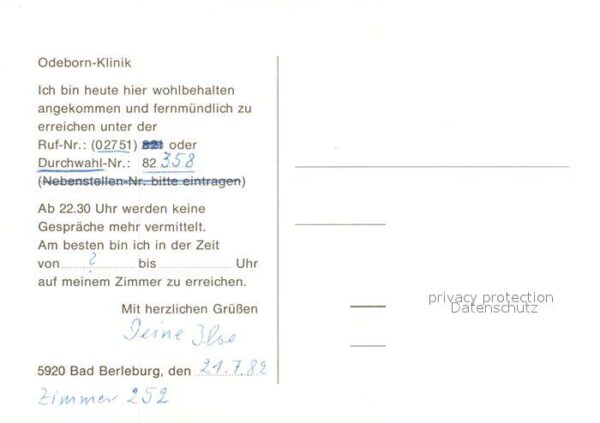 Bad Berleburg Odeborn Klinik Fliegeraufnahme – Bild 2