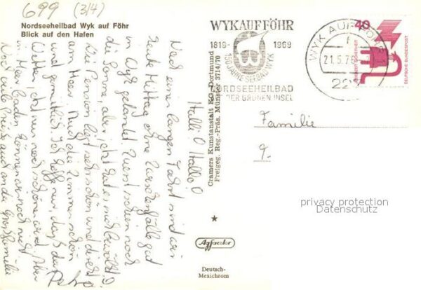 Wyk Foehr Hafen Fliegeraufnahme – Bild 2
