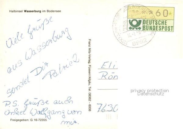 Wasserburg Bodensee Fliegeraufnahme – Bild 2