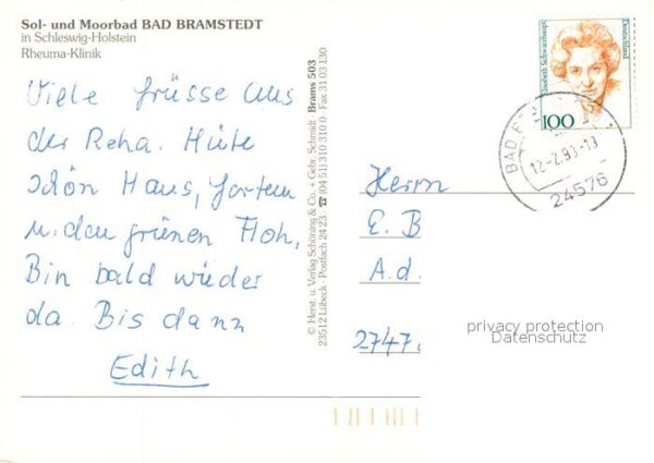 Bad Bramstedt Rheuma Klinik Fliegeraufnahme – Bild 2