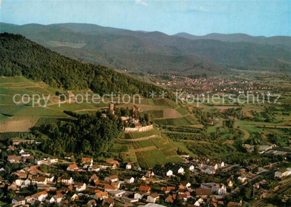 Ortenberg Baden Fliegeraufnahme mit Jugendherberge Schl
