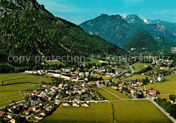 Bayerisch Gmain Fliegeraufnahme mit Müllnerorn und Rist