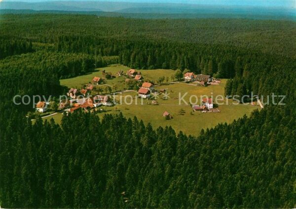 Zwieselberg Freudenstadt Tannenhof und Waldfrieden Fliegeraufnah