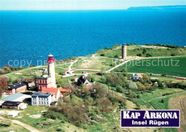 Kap Arkona Leuchttürme mit Peilturm und slawischem