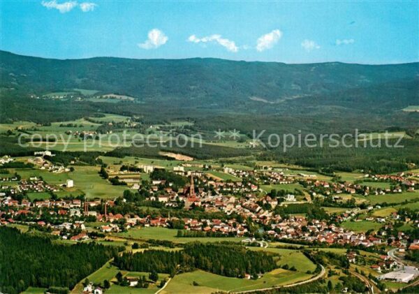 Zwiesel Niederbayern Fliegeraufnahme