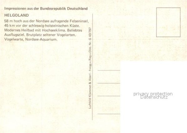 Helgoland Fliegeraufnahme – Bild 2