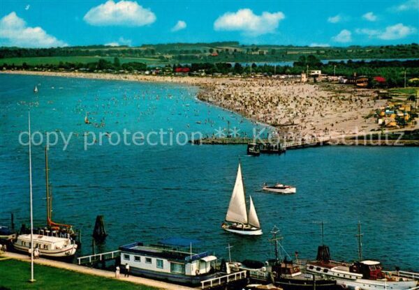 Travemuende Ostseebad Blick auf den Priwall