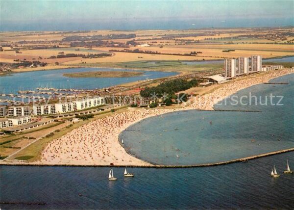 Burg Fehmarn Burgtiefe Fliegeraufnahme