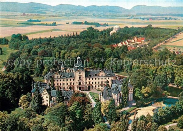Bueckeburg Schloss Bückeburg mit Mausoleum und Wes