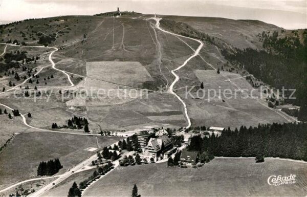 Feldberg Schwarzwald Fliegeraufnahme