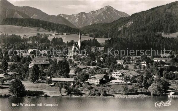 Bad Wiessee Kampen Fliegeraufnahme